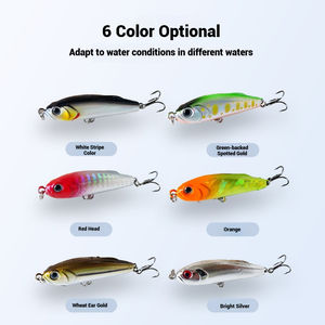 Esca da Pesca Vibrante Ultra Leggera 45mm 4g 55mm 7g a Lenta Immersione Tremolante per Pesca in Fiume - Product Image 6