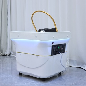 Meilleures ventes : Mobilier de <span class=keywords><strong>salon</strong></span>, équipement portable pour lavage de cheveux, accessoires de lit de lavage capillaire, bac de lavage pour spa capillaire - Product Image 6