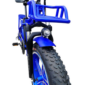 Vélo électrique pliable de 20 pouces avec batterie au lithium homologuée CE EN15194, pneus neige Kenda 20 <span class=keywords><strong>x</strong></span> 4.0, jantes en alliage, 48 V 500 W, 750 W - Product Image 3