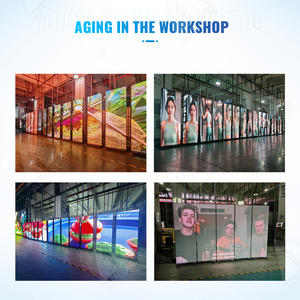 תצוגת LED ניידת מתקפלת P1.8 לשימוש פנים וחוץ, עומדת על הרצפה, נשלטת על ידי Wifi, שלט דיגיטלי פרסומי, OEM - Product Image 3