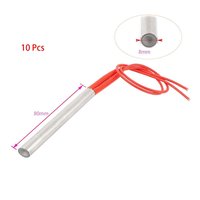 Résistance industrielle tube cartouche chauffante 110v 250w pour allumeur de poêle à granulés