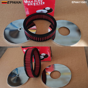 Addco เครื่องฟอกอากาศโครเมียม20ชิ้น/ถุงผ้าพร้อมตัวกรองที่ล้างทำความสะอาดได้8x2นิ้วสำหรับ EPAA11G01-20P คอคาร์บูเรเตอร์70มม. - Product Image 6