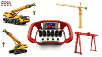 Kit de télécommande sans fil proportionnelle industrielle pour grue montée sur camion, compatible avec la vanne hydraulique Danfoss
