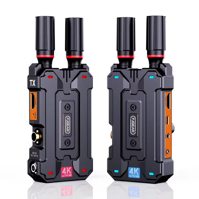 4K 1000FT/305M Range, Low Latency, SDI & HDMI Wireless Video Transmitter Receiver , Wall-Penetrating for Outdoor Live Streaming