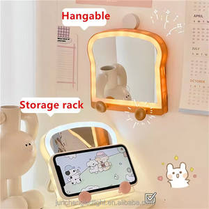 Factory <strong>Price</strong> Cute Cartoon <strong>Toast</strong> Bread Usb Charging Indoor Bedside Light USB Rechargeable Mini Mirror Night Light - Product Image 4