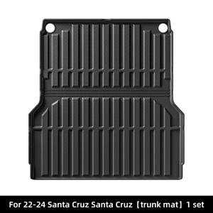 Alfombrilla de almacenamiento para maletero de coche TPE resistente al desgaste, antideslizante, impermeable, para <span class=keywords><strong>Santa</strong></span> Cruz camioneta, modelo <span class=keywords><strong>Santa</strong></span> <span class=keywords><strong>Fe</strong></span> - Product Image 2