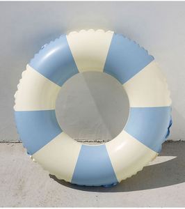 Anillo de natación para adultos Ins Wind Retro Stripe Underarm Swim Ring Pvc Inflator Swim Ring al por mayor - Product Image 6