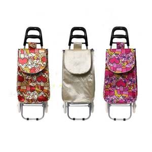 Carrito de Compras Plegable con Ruedas, Ligero y Moderno, Bolsa de Compras Plegable con Ruedas - Product Image 1