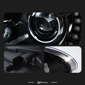 2PCS AKD Car <b>Styling</b> <b>Head</b> Lamp for 2013-2017 LED Headlight Headlights DRL Turn Signal Automotive Accessory VK008-B Projector Lam - Product Image 6