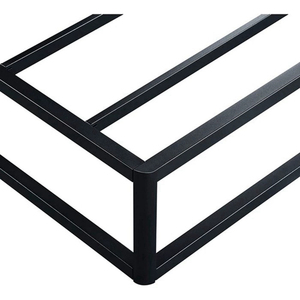 Bệnh viện hiện đại <span class=keywords><strong>Twin</strong></span> <span class=keywords><strong>XL</strong></span> kim loại nền tảng khung giường với thanh thép-Knock-down thiết kế không có hộp mùa xuân cần thiết - Product Image 3