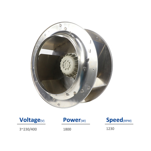 พัดลมกรองอากาศ Ziehl-abegg รุ่น RH56M-4DK.6K.1R 120747 FFU พร้อมแผ่นกรอง HEPA ทนทาน ใช้กับพัดลมแบบแรงเหวี่ยง สำหรับพัดลม AHU เชิงพาณิชย์และอุตสาหกรรม - Product Image 4