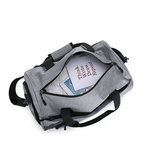 Sac de yoga de sport Oxford imperméable sac de sport pliant de grande capacité avec compartiments pour baskets sac de voyage de sport de gymnastique - Product Image 2