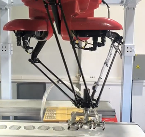 Robot industriel BORUNTE, capacité de charge 3 kg, portée du bras Delta 1000 mm, robot de tri par vision parallèle 4 axes avec PLC et moteur - Product Image 5