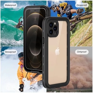 เรดเปปเปอร์ IP68กันน้ำเคสสำหรับ <span class=keywords><strong>iPhone</strong></span> 13 12 PRO MAX 14 13 Plus12 MINI 13 mini เกราะใสว่ายน้ำดำน้ำ - Product Image 2