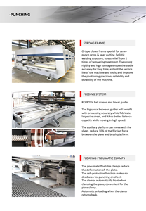 เครื่องคอมโบเลเซอร์เจาะและตัดโลหะ CNC <span class=keywords><strong>2</strong></span> in 1 รุ่น ERL300 กำลัง 300KN พร้อมระบบไฟเบอร์เลเซอร์และฟังก์ชันต๊าปเกลียว สำหรับงานขึ้นรูปโลหะแผ่น - Product Image 6