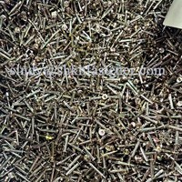 Vis de fixation pour plafond en plaques de plâtre, filetage M4, capacité 50 lb, tête amovible, acier galvanisé, diamètre 1/4 po, pour bricolage