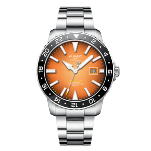 Montres mécaniques automatiques pour hommes en acier inoxydable lumineuses, simples et personnalisées - Product Image 4