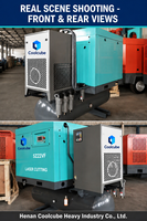 Compresseur d'air à vis laser 15-22 kW 16 bars PM VFD avec sécheur intégré, réservoir et filtration