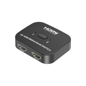 Fjgear Bộ chọn âm thanh & <span class=keywords><strong>Video</strong></span> 2 trong 1 1 trong 2 Bộ chuyển đổi HDMI 4K 2 chiều mới về FJ-4K201S - Product Image 2
