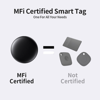 Dispositif anti-perte transfrontalier d'origine Apple AirTag avec positionnement GPS Réseau 4G Étanche IP67 traceur pour animaux de compagnie