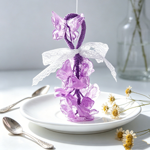 <span class=keywords><strong>Savon</strong></span> artisanal transparent en forme de papillon à l'huile de coco nourrissante, parfum lavande, faible irritation pour le soin de la peau adulte - Product Image 4