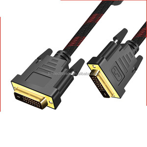 DVI cáp 24 + 1 máy tính màn hình kết nối cáp DVI tín hiệu video HD Nam đến Nam Cáp dữ liệu 1.5 mét - Product Image 4