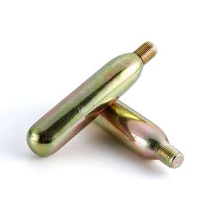 Cilindro de Aço de Grau Alimentício para Cartucho de <span class=keywords><strong>CO2</strong></span> de Alta Pressão <span class=keywords><strong>16g</strong></span> para Cerveja, Uso Industrial em Cervejarias e Dispensadores - Product Image 1