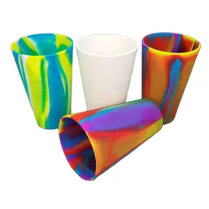 Taza de silicona para café, cerveza, vino, viaje, personalizada, con logotipo impreso - Product Image 1