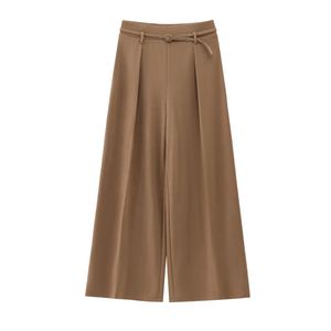 Pantalones de Mujer Vintage de Alta Elasticidad, Anchos y Holgados, Casuales, de Chifón, Diseño Primaveral, Máxima Comodidad - Product Image 2