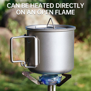 Kundenspezifisches Logo Set aus 2 220ml Titanbechern Reiner Titan Kaffee-Teetasse für Outdoor Camping Picknick 2 Becher 2 Tassen - Product Image 4