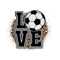 Transferts DTF personnalisés pour vêtements de sport, impressions par transfert thermique, motifs ballon de football, pour t-shirts