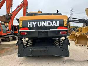 Excavatrice sur pneus Hyundai 210W-9, moteur, pompe, boîte de vitesses - Haute efficacité, capacité de la benne de 1,2 m, puissance de 115 kW, PLC, garantie d'un an - Product Image 5