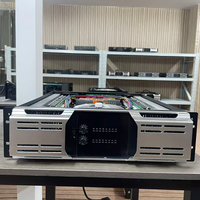 Amplificateur professionnel CA20 double canal 1350W haute puissance avec protection contre la surchauffe, adapté à une utilisation sur scène.