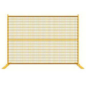 Recinzione Temporanea Canadese Zincata 50*100mm per Costruzioni, Sicurezza all'Ingrosso di Alta Qualità - Product Image 1