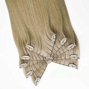 Extensiones de Cabello Europeas de Alta Calidad, Extensiones de Cabello Humano Virgen Liso y Sedoso para Salón, Pedido al por Mayor, Envío Rápido, Duraderas - Product Image 1