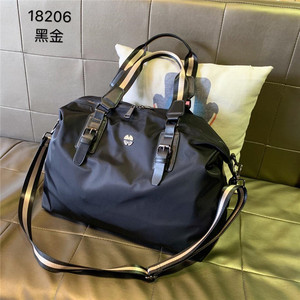 Nylon Cloth Mesh Travel Duffel <b>Bag</b> Polyester Waterproof Detachable Shoulder Strap Zipper <b>Tote</b> Closure Gym Yoga Storage Weekender - Product Image 3