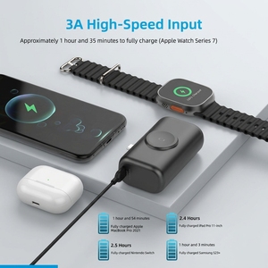 Cadeau promotionnel, <span class=keywords><strong>batterie</strong></span> externe <span class=keywords><strong>de</strong></span> voyage 3 en 1 10000 mAh, design compact, prise cachée, PD 20W, emballage personnalisé <span class=keywords><strong>pour</strong></span> cadeaux d'entreprise - Product Image 4