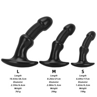 Lot de Plugs Anaux en Silicone en Gros pour Adultes, Jouet Portable avec Base, OEM ODM