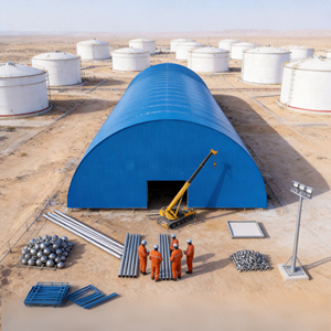 Maison préfabriquée en acier lourd pour site industriel et camp minier, structure en acier robuste de calibre lourd avec une longue durée de vie - Product Image 2