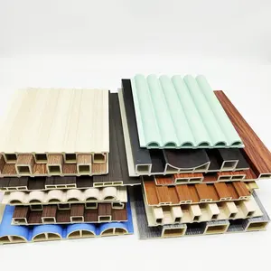 中国墙板厂现代欧式装饰木质室内聚氯乙烯墙板
