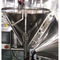 Machine d'emballage de remplissage verticale automatique à vis pour assaisonnement de sac de protéines de soja d'épices lait en poudre pour poudre 1-5 kg