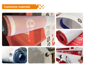 Pancarta de Vinilo Personalizada a Todo Color, Resistente al Agua, para Exhibición en Parques, Césped y Vallas Metálicas, Ideal para el Festival de <span class=keywords><strong>Primavera</strong></span> - Product Image 6