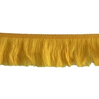 Bordure en dentelle à franges duveteuses de 7 cm pour écharpe de supporter de football, accessoire de décoration de vêtement, extra-dense, fabriqué en Chine, en stock