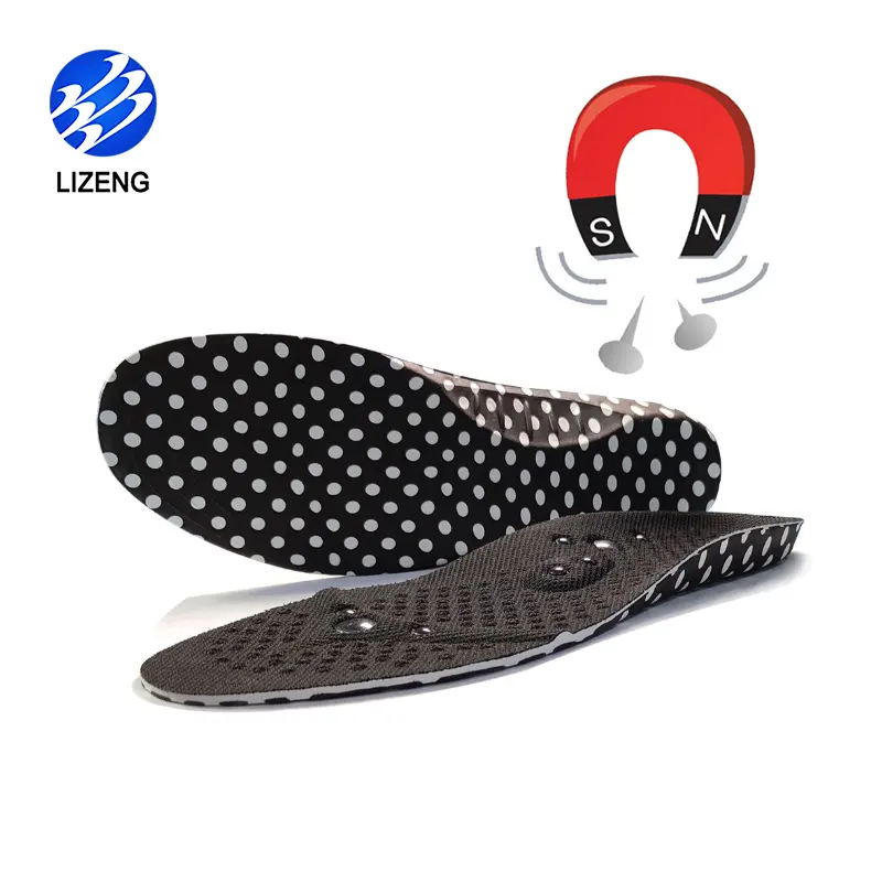 Online Selling Well EVA Sole Hard Arch Support Magnetic Acupuncture Insoles For Weight Loss