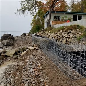 מפעל אספקת טבילה חם מגולוון מרותכת קופסא <span class=keywords><strong>gabion</strong></span> 50 x100 מ "מ חור שמירה על קיר נהר בנק סל <span class=keywords><strong>gabion</strong></span> - Product Image 4