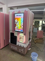 Distributeurs automatiques de crème glacée en libre-service, fonctionnant 24h/24, avec écran tactile de 32 pouces, pour le marché européen