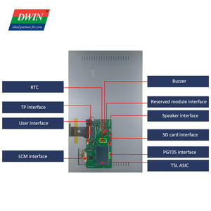 DWIN 21.5 ''1920*1080 16.7M 색상 IPS 와이드 시야각 2K HD 스마트 스크린, 온보드 부저 RTC 포함 - Product Image 3