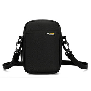 Nouveau sac bandoulière pour téléphone portable en nylon imperméable SDesign Mini, convertible, sac bandoulière décontracté pour homme, pour l'extérieur - Product Image 1