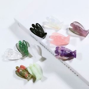 混合天使DIY水晶热销水晶天使翅膀雕像纪念摆件园艺户外装饰 - Product Image 4