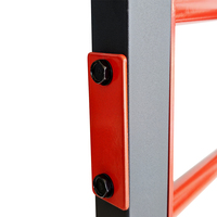 Barre horizontale murale multifonctionnelle en acier durable pour la musculation, support de tractions et de pompes, barres parallèles pour usage domestique